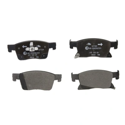 Imagem de ATE Ceramic 13.0470 7324.2 Jogo de pastilhas para travão disco com avisador sonoro desgaste OPEL: Astra K Sports Tourer, Hatchback