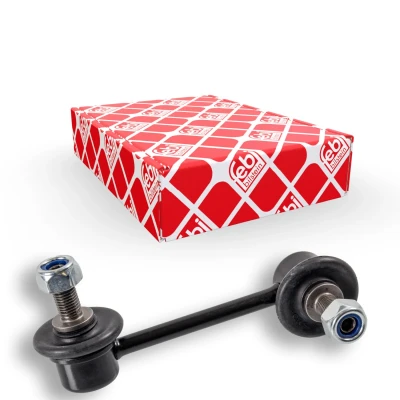 Imagem de FEBI BILSTEIN 33918 barra / escora, estabilizadora 104 M10 x 1,25 ProKit com porca autoblocante Aço preto MAZDA: MX 5 3, RX 8