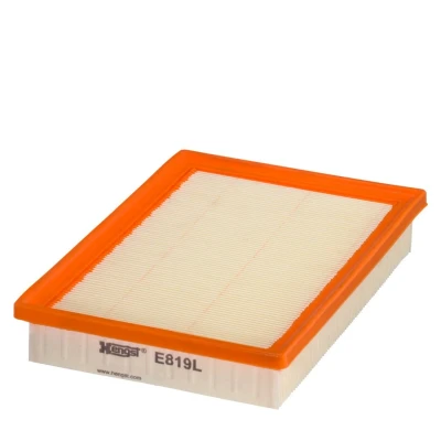 Imagem de HENGST FILTER E819L Filtro de ar 40 168 250 Cartucho filtrante HYUNDAI: ACCENT 2, MAZDA: 626 II Sedan, Série E Van