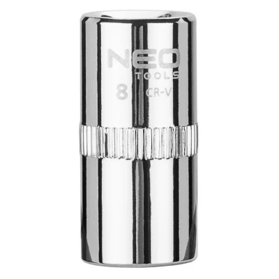 Imagem de NEO TOOLS 08 226 Chave de caixa 1/4 3124 8 mm aço cromo vanádio SuperLock