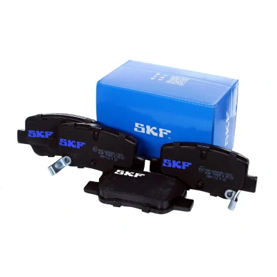 Imagem de SKF VKBP 90458 A Jogo de pastilhas para travão disco com avisador sonoro desgaste