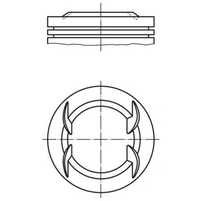 Imagem de Pistão MAHLE 012 23 00