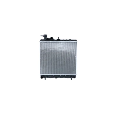 Imagem de NRF 53257 Radiador, arrefecimento do motor Alumínio 401 355 24 com componentes de montagem Aletas refrigeração soldadas