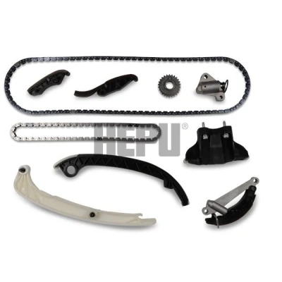 Imagem de HEPU 21 0554 Jogo de correntes distribuição Com o carreto da cambota Corrente dentada, fechada OPEL: Insignia A Hatchback