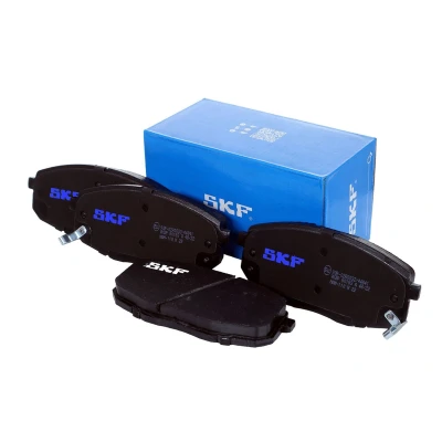 Imagem de SKF VKBP 80183 A Jogo de pastilhas para travão disco com avisador sonoro desgaste KIA: cee‘d I Carrinha, Pro Hatchback