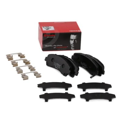 Imagem de BREMBO P 34 007 Jogo de pastilhas para travão disco com avisador sonoro desgaste acessórios ISUZU: D Max 1 Pickup, II Pick up