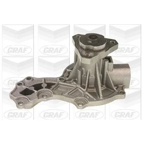 Imagem de GRAF PA146 Bomba de água com junta mecânico Chapa aço para accionamento da correia trapezoidal estriada VOLKSWAGEN: GOLF 2, 1, Jetta 2