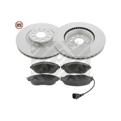 Imagem de MAPCO 47633HPS Kit de travões Eixo dianteiro ventilado incl. contacto aviso desgaste
