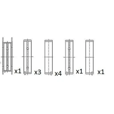 Imagem de FAI AutoParts BM1022 STD Chumaceira da cambota BMW: 1 Coupe, 3 5 Touring
