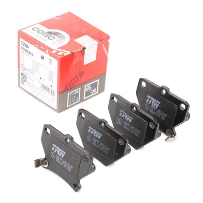 Imagem de TRW COTEC GDB3243 Jogo de pastilhas para travão disco com avisador sonoro desgaste TOYOTA: Yaris I Hatchback, Corolla IX Hatchback