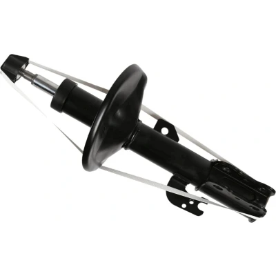 Imagem de SACHS 317 105 Amortecedor esquerda Pressão do gás Tubo duplo com assento de mola cavilha em cima