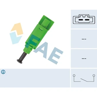 Imagem de Interruptor, acionamento da embraiagem (controlo velocidade) FAE 24774