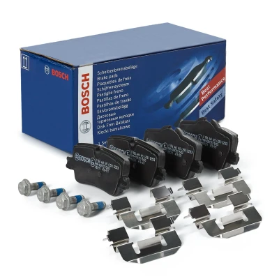 Imagem de BOSCH Jogo de pastilhas para travão disco Baixo teor metálico 0 986 460 145 BMW: 3 Sedan, 4 Gran Coupe, Coupe
