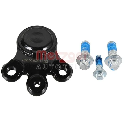 Imagem de METZGER 57020308 Rótula de suspensão Eixo dianteiro, lado direito, esquerdo, em baixo PEUGEOT: 407 SW, CITROËN: C5 3