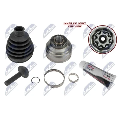 Imagem de NTY NPZ BM 022 Ponteira de Transmissão Eixo dianteiro, lado esquerdo, direito MINI: Clubman, BMW: 1 Hatchback