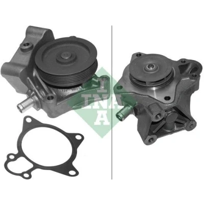 Imagem de INA 538 0472 10 Bomba de água com polia para accionamento da correia trapezoidal estriada FIAT: Ducato III Van, IVECO: DAILY 3, 3 Kasten/Kombi
