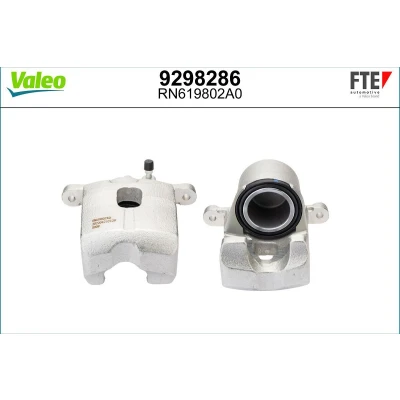 Imagem de FTE 9298286 Pinça de travão cinzento Ferro fundido Eixo dianteiro, lado esquerdo sem suporte