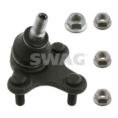 Imagem de SWAG 30 93 6735 Rótula de suspensão Eixo dianteiro, lado esquerdo, em baixo com porcas 19mm para braço transversal VOLKSWAGEN: Golf 6, Caddy 3, 5
