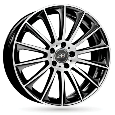 Imagem de Jante de alumínio infiny individual stuttgart 9x18 5x112 et35 preto brilhante