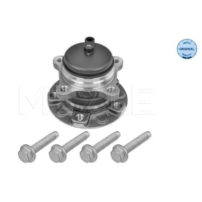 Imagem de MEYLE 11 14 752 0004 Cubo da roda 5 104 com anel de sensor do ABS, o rolamento integrado material montagem Eixo traseiro
