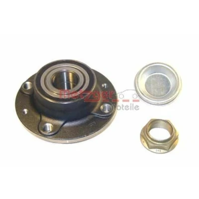 Imagem de METZGER WM 3594 Kit de rolamento roda com cubo roda, anel sensor magnético integrado 129 CITROËN: C5 II Hatchback, I Hatchback