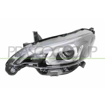 Imagem de PRASCO PG2064904 Farol Principal esquerda LED, HIR2, H21W preto sem motor de regulação do alcance dos faróis PEUGEOT: 108 Hatchback