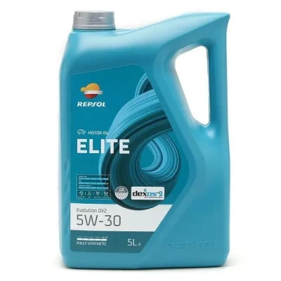Imagem de Repsol Elite Evolution DX2 5W 30 5l Óleo do motor RPP0050IFB VOLKSWAGEN: Golf 4, 5, Polo IV Hatchback, BMW: 3 Sedan, Touring, 5 Sedan