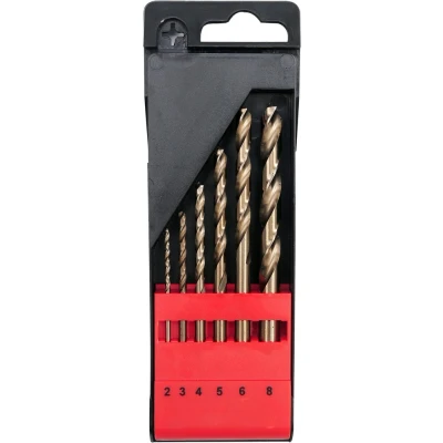Imagem de YATO YT 41602 Kit de brocas helicoidais para metal 2 8 6