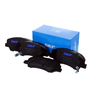 Imagem de SKF VKBP 80268 A Jogo de pastilhas para travão disco com avisador sonoro desgaste KIA: RIO 4, 3 Stufenheck, HYUNDAI: ACCENT 4 Stufenheck