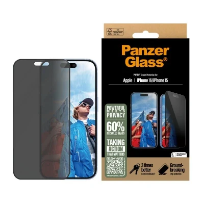 Imagem de Panzerglass Vidro Temperado Privacy Protetor De Ecrã Apple iPhone 16