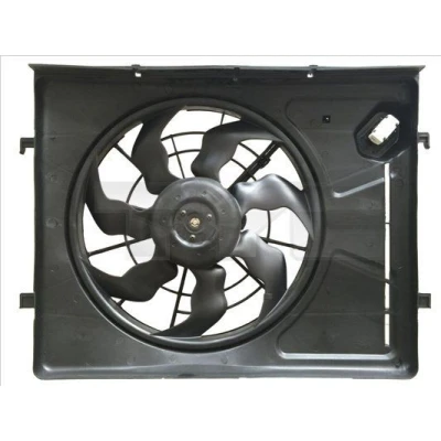 Imagem de TYC 817 0003 Ventilador de Radiador KIA: cee‘d I Hatchback