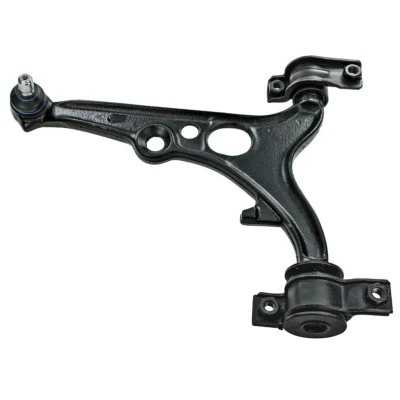 Imagem de MEYLE 216 050 0006 Braço de suspensão ORIGINAL Quality com apoio borracha em baixo, Eixo dianteiro, lado esquerdo transversal Aço