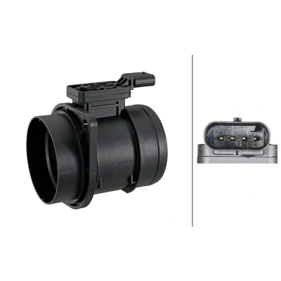 Imagem de HELLA 8ET 358 095 281 Medidor de massa ar sem junta SEAT: Ibiza 4 Sportcoupe, 4, Toledo VOLKSWAGEN: Polo V Hatchback, Golf 7
