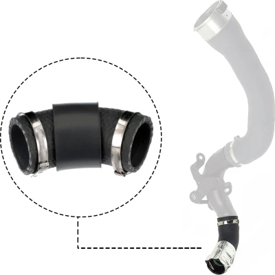 Imagem de GATES 09 1425 Mangueira Para o Turbocompressor Silicone RENAULT: CLIO 4, Captur, 4 Kasten, DACIA: Duster SUV
