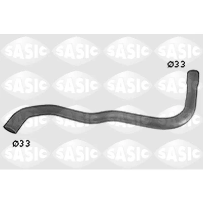 Imagem de SASIC SWH6822 Mangueira de Radiador à direita, em cima VOLKSWAGEN: Passat B3/B4 Sedan