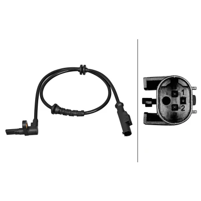 Imagem de HELLA 6PU 358 217 001 Sensor de ABS activo 2 560 ALFA ROMEO: MiTo, FIAT: Grande Punto Hatchback, III OPEL: Corsa D Hatchback