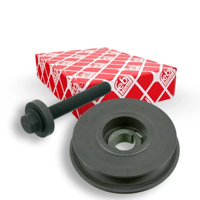 Imagem de FEBI BILSTEIN 33620 Polia da Cambota 6PK 180 5 com parafuso ProKit OPEL: Vectra C Sedan, Zafira A, Frontera B SUV