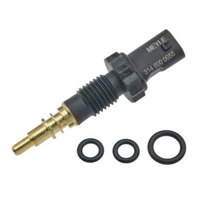 Imagem de MEYLE 314 800 0055 Sensor da Temperatura do Líquido de Refrigeração ORIGINAL Quality preto com retentor BMW: 5 Sedan, Touring, X6, MINI: Hatchback