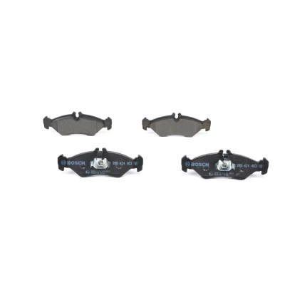 Imagem de BOSCH 0 986 424 463 Jogo de pastilhas para travão disco Baixo teor metálico com instruções montagem, chapa anti ruído, grampo do êmbolo
