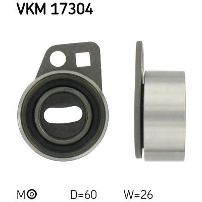 Imagem de SKF VKM 17304 Rolo tensor, correia dentada HONDA: CIVIC 6 Fastback, ROVER: 25 Hatchback