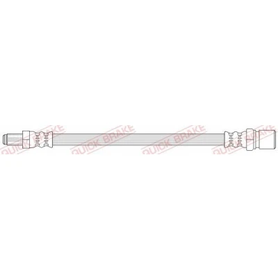 Imagem de QUICK BRAKE 37.038 Mangueira de Travão 210mm M10x1 com rosca interior, exterior