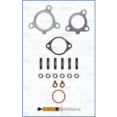 Imagem de AJUSA JTC11885 Kit de montagem, turbocompressor with studs, syringe oil com juntas instruções montagem