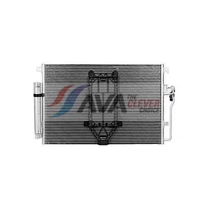 Imagem de AVA COOLING SYSTEMS MS5724D Condensador com secador Alumínio 715, 677mm R134a, R1234yf