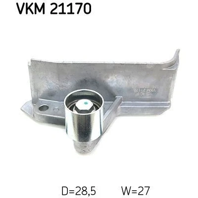 Imagem de SKF VKM 21170 Polia de desvio/de guia, correia dentada AUDI: A4 B5 Avant, B6 Sedan