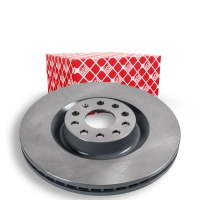 Imagem de FEBI BILSTEIN 34254 Disco de travão Eixo dianteiro 345 30 5 112 interior ventilado revestido VOLKSWAGEN: Golf 6, 5, Scirocco III