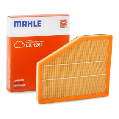Imagem de MAHLE ORIGINAL LX 1261 Filtro de ar 47,3 273 312,6 Cartucho filtrante BMW: 5 Touring, Sedan, 6 Coupe