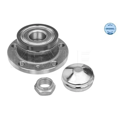 Imagem de MEYLE 214 752 0004 Cubo da roda 5 98 com anel de sensor magnético integrado, o rolamento integrado acessórios Eixo traseiro