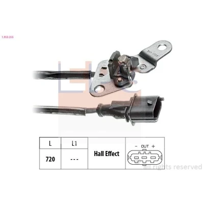 Imagem de EPS 1.953.355 Sensor Made in Italy OE Equivalent OPEL: Astra H Hatchback, Caravan, Signum CC, ALFA ROMEO: 147, 166, 146, FIAT: Marea Weekend
