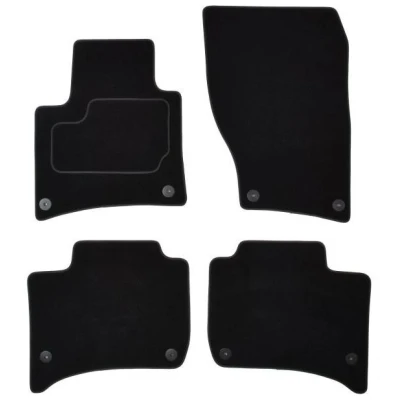 Imagem de MAMMOOTH A041 VW380 PRM 01 Conjunto de tapete chão Têxtil à frente e atrás 4 preto