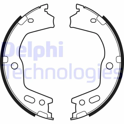 Imagem de DELPHI LS2154 Maxilas de Travão Mão
